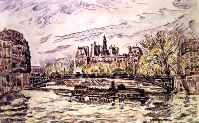 Pont Louis-Phillipe, Paris, 1928 - Paul Signac
